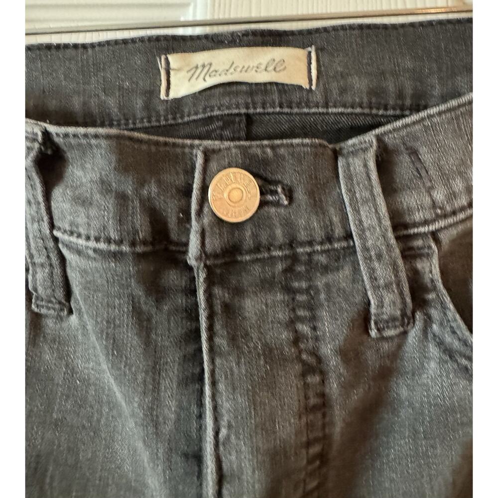 Madewell Women’s Roadtripper Jeans Size 26 Ashcroft Wash 9" Mid Rise Supersoft - Picture 2 of 11
